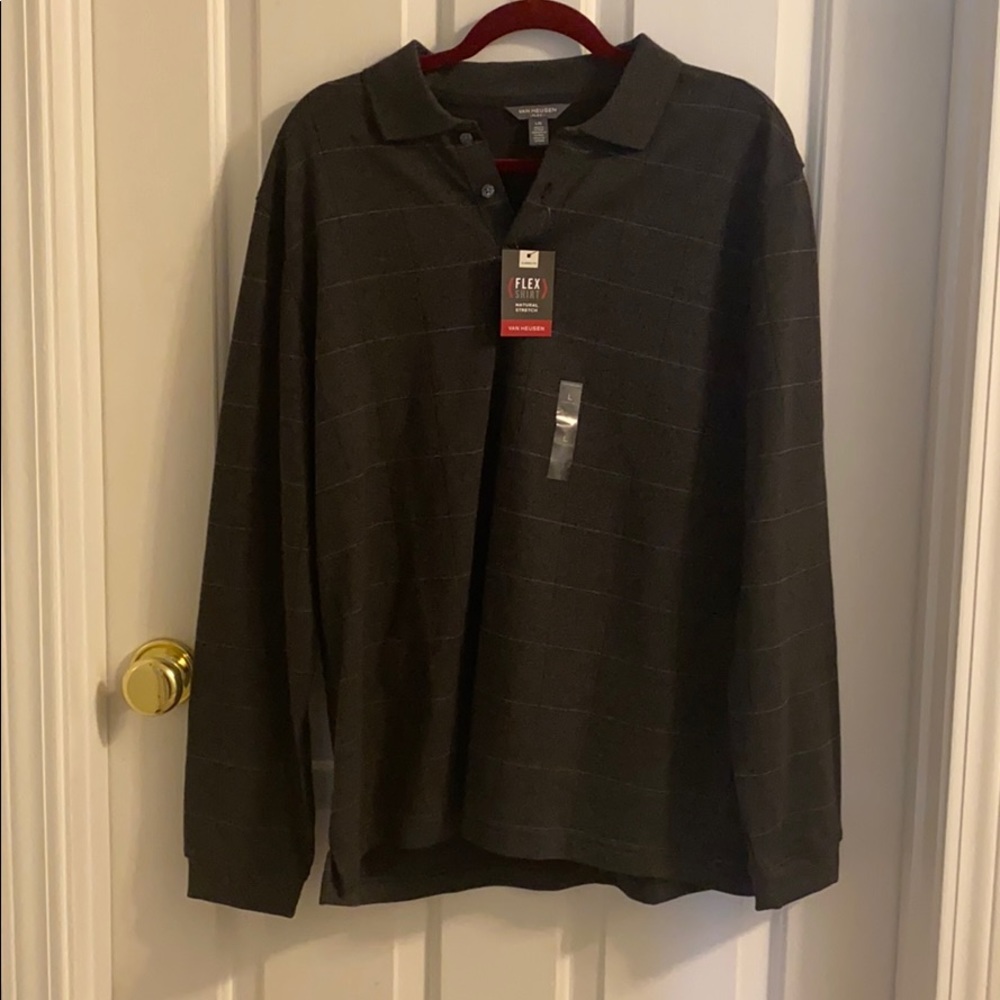 Van Heusen Long Sleeve Flex Shirt